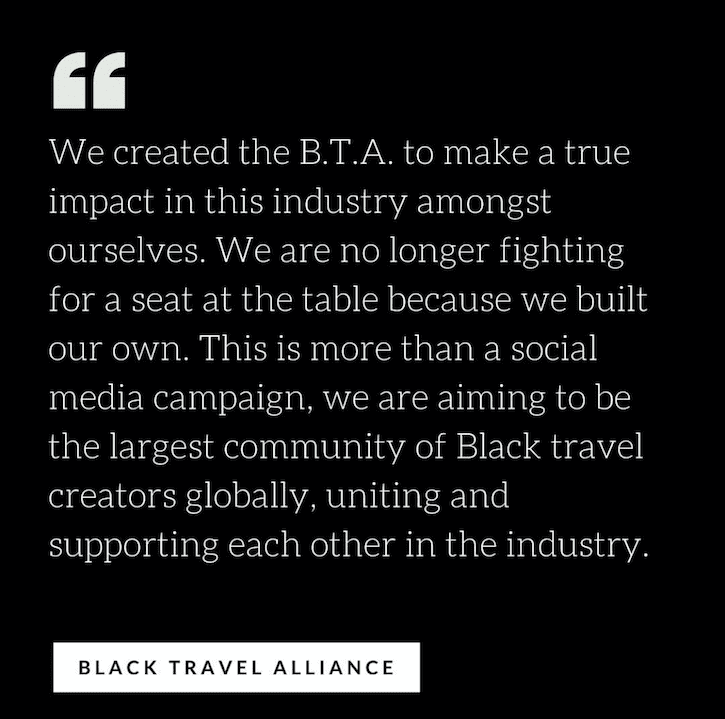 The Black Travel Alliance