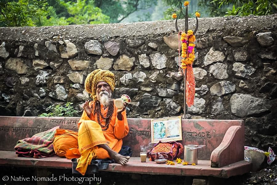 yoga sadhu rishikesh india