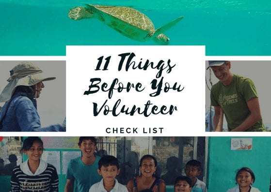 11 Things to Double Check Before You Volunteer Abroad