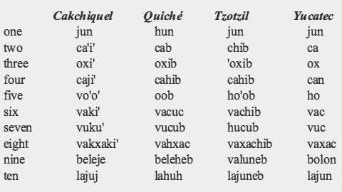 Maya Language Native Nomads